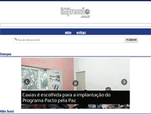 Tablet Screenshot of jornalimpressao.com.br